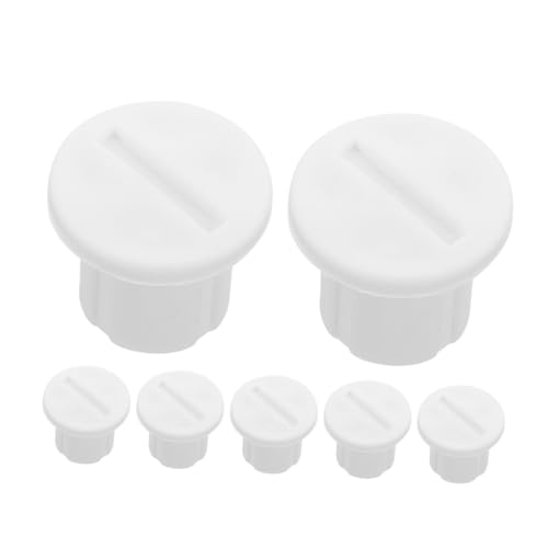 LRXIYODE 7 Stück Teiliges Toilettenleiter Schrauben für Langlebige Kunststoffschrauben Einfache Installation Vielseitige Ersatzteile für Töpfchentraining Geeignet für Toilettenaccessoires LRXIYODE 7 Stück Teiliges Toilettenleiter Schrauben für Langlebige Kunststoffschrauben Einfache Installation Vielseitige Ersatzteile für Töpfchentraining Geeignet für Toilettenaccessoires von LRXIYODE
