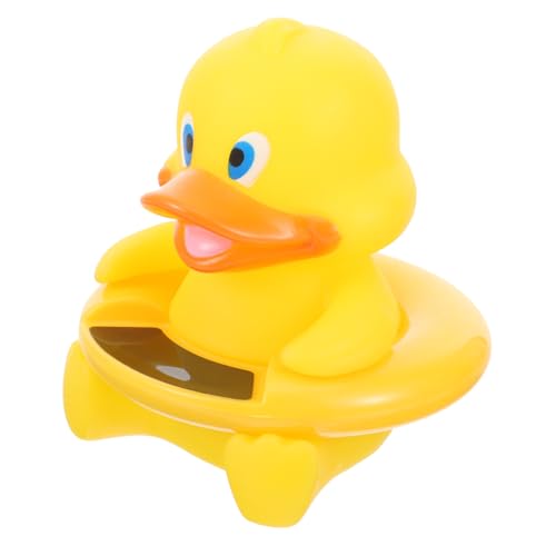 LRXIYODE Badespielzeug Babywanne Schwimmendes Thermometer Wasserthermometer für Badewanne und Pool Sicheres Badethermometer mit Lustigem Enten Design für Junge Mädchen und Kleinkinder von LRXIYODE