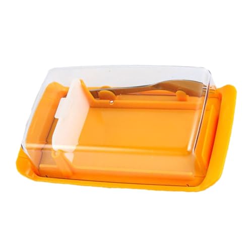 LRXIYODE Butter Aufbewahrungsbox mit Transparente Abdeckung und Buttermesser Lagerung für Frische Butter Einfach zu Reinigen und Rostfrei für Kühlschrank Küche von LRXIYODE