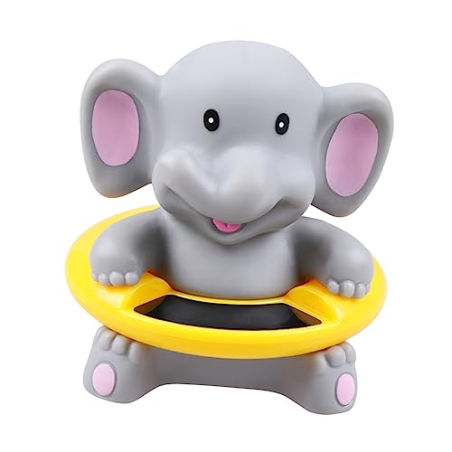 LRXIYODE Cartoon Elephant Badethermometer Schwimmendes Tier für Badewanne und Pool Elektronisches Wasserthermometer Sicheres für Neugeborene und Kleinkinder Zufällige Farbe Zufällige Farbe von LRXIYODE