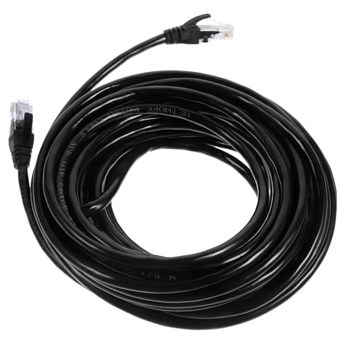 LRXIYODE Cata Hochgeschwindigkeits netzwerkkabel Schwarz Ethernet Lan Kabel Langlebig und Stabil für Router Computer Überwachung Einfache Installation und Zuverlässige Verbindung LRXIYODE Cata Hochgeschwindigkeits netzwerkkabel Schwarz Ethernet Lan Kabel Langlebig und Stabil für Router Computer Überwachung Einfache Installation und Zuverlässige Verbindung von LRXIYODE