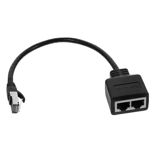 LRXIYODE Ethernet Adapter Kabel Male zu Dual Female LAN Splitter für LAN Kabel Vielseitiger Verteiler für PC Spielekonsole Smart Tv Einfache Verbindung Mehrerer Geräte LRXIYODE Ethernet Adapter Kabel Male zu Dual Female LAN Splitter für LAN Kabel Vielseitiger Verteiler für PC Spielekonsole Smart Tv Einfache Verbindung Mehrerer Geräte von LRXIYODE