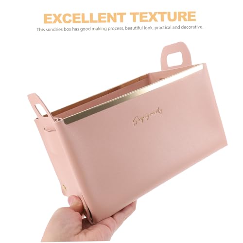 LRXIYODE Faltbare Aufbewahrungsbox für Schreibtisch Kreative Desktop Sundries Box Robuste Organizer Box mit Griff Praktisch für Schlüssel Schmuck und Handy Eleganter Ordnungshelfer für von LRXIYODE