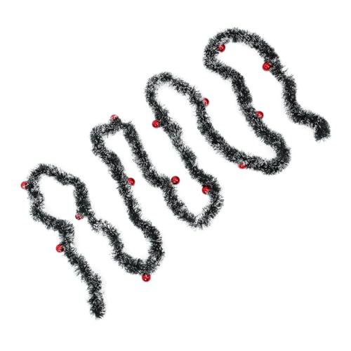 LRXIYODE Festive Christmas Garland Lange Weihnachtsdeko mit Kugeln für Klassenzimmer und Zuhause Vielseitig Einsetzbar Festliche und von LRXIYODE