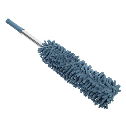 LRXIYODE Flexibler Teleskop Staubwedel mit Mikrofaser Kopf Praktischer Haushaltsduster für Decken Möbel Autos und Schwer Erreichbare Stellen Langlebig und Vielseitig Einsetzbar von LRXIYODE