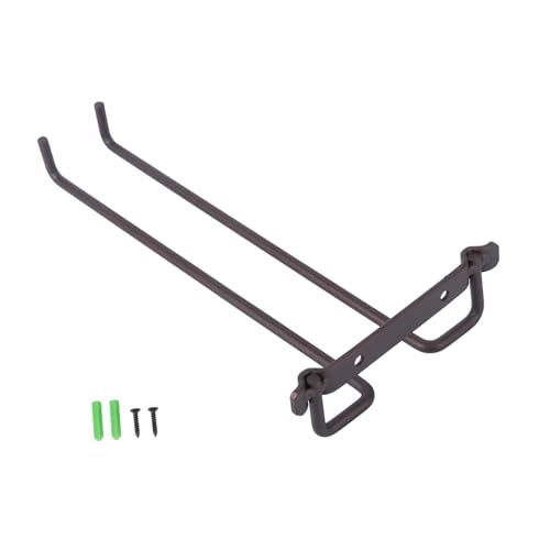 LRXIYODE Hängender Weinglas Halter aus Einzelreihe Weinglasregal für Wand Eleganter Gläserhalter für Sicheren und Stilvollen Bronze von LRXIYODE