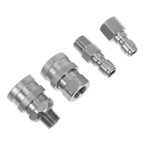 LRXIYODE Hochdruckreiniger Adapter Npt aus für Gartenschlauch Hochwertige Schlauchverbinder für Hydraulische Anwendungen Robuste und Korrosionsbeständige Konstruktion Optimierte und von LRXIYODE