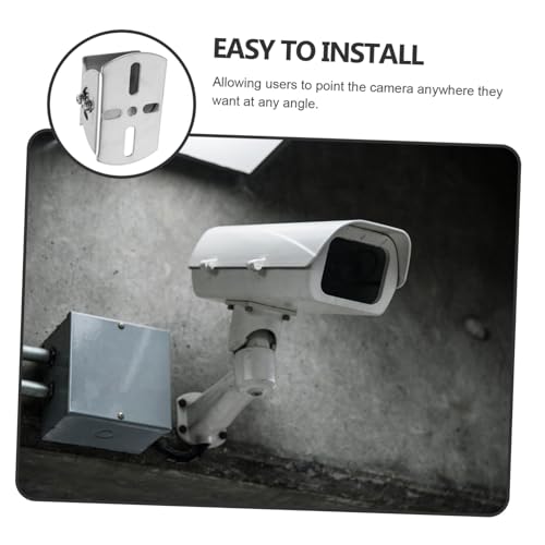 LRXIYODE Kamera Wandhalterung Edelstahl Verstellbarer Sicherheitskamerahalter mit Drehgelenk Korrosionsbeständig Temperaturresistent Einfache Montage für Überwachung und Monitorständer von LRXIYODE