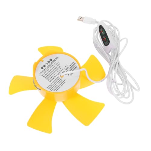 LRXIYODE Kleiner USB Deckenventilator Tragbarer Zeltventilator für Camping und Schlafzimmer Leichter Hängender mit Timer Funktion Bohren zu Installieren für Warme Sommernächte LRXIYODE Kleiner USB Deckenventilator Tragbarer Zeltventilator für Camping und Schlafzimmer Leichter Hängender mit Timer Funktion Bohren zu Installieren für Warme Sommernächte von LRXIYODE