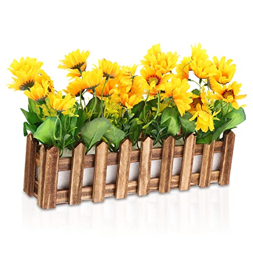 LRXIYODE Künstliche Sonnenblume im Topf Realistisch Gefertigt Langlebige Deko für Klassenzimmer Schreibtisch Lebensechte Kunstpflanze für Innenräume LRXIYODE Künstliche Sonnenblume im Topf Realistisch Gefertigt Langlebige Deko für Klassenzimmer Schreibtisch Lebensechte Kunstpflanze für Innenräume von LRXIYODE
