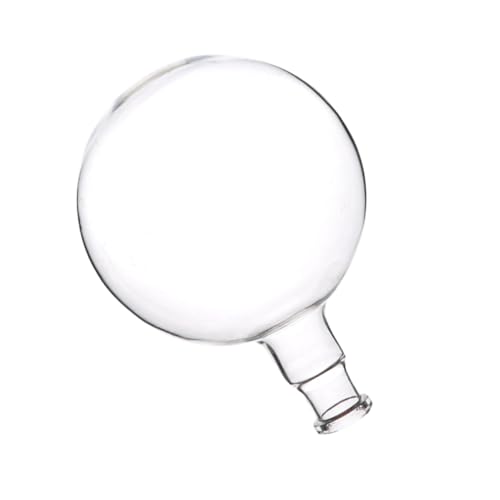 LRXIYODE Labor Rundkolben Glasflasche mit Rundem Boden Einhalsiger Laborbehälter Praktisch Kompakt für Refluxverfahren und Laboranwendungen LRXIYODE Labor Rundkolben Glasflasche mit Rundem Boden Einhalsiger Laborbehälter Praktisch Kompakt für Refluxverfahren und Laboranwendungen von LRXIYODE