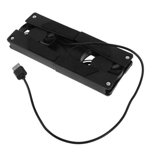 LRXIYODE Laptop Kühler mit Leisem Lüfter und USB Anschluss Höhenverstellbarer Faltbarer Notebook Ständer für Schreibtisch und Tragbar mit Effektivem Kühlpad für Verbesserte Laptop Lüftung LRXIYODE Laptop Kühler mit Leisem Lüfter und USB Anschluss Höhenverstellbarer Faltbarer Notebook Ständer für Schreibtisch und Tragbar mit Effektivem Kühlpad für Verbesserte Laptop Lüftung von LRXIYODE