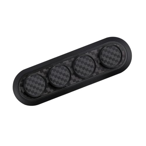 LRXIYODE Magnetischer Kabelhalter mit Carbon Kabelclip Organizer für USB und Ladekabel Vielseitiger Kabelmagnet zur Kabelaufbewahrung Am Schreibtisch Auto und Büro Selbstklebend Langlebig von LRXIYODE