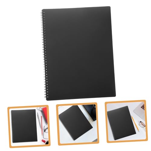 LRXIYODE Mehrlagiger Musiknotenordner mit Doppelseitigen Transparenten Klarsichthüllen Stabiles Flip Folder Design für Seiten Musiknoten Dokumenten Papierorganizer für Musiker und Büro von LRXIYODE