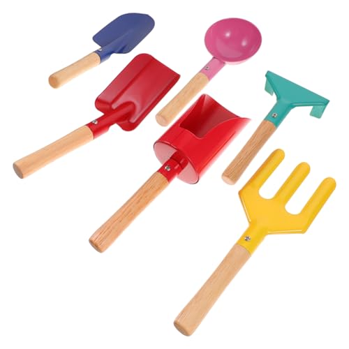 LRXIYODE Mini Gartenwerkzeug Set für Teiliges Set Bunten Farben Schaufel und Rechen Robustes für Kleine für Kreative Gartenarbeit von LRXIYODE
