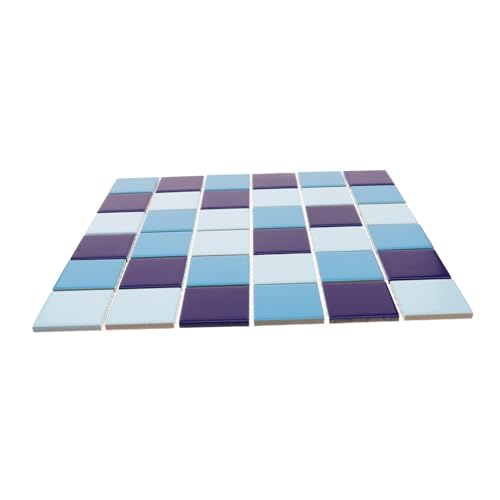 LRXIYODE Mosaikfliesen für Diy Projekte Keramische Fliesen und Hellblau für Schwimmbäder Badezimmer und Kreative Anwendungen Einfache Verlegung Einzigartige Designs Glatte Oberfläche LRXIYODE Mosaikfliesen für Diy Projekte Keramische Fliesen und Hellblau für Schwimmbäder Badezimmer und Kreative Anwendungen Einfache Verlegung Einzigartige Designs Glatte Oberfläche von LRXIYODE