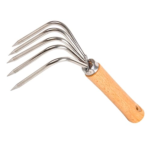 LRXIYODE Muschelrechen Vielseitiges Grabwerkzeug für Strand Garten und Meeresfrüchte zum Ausgraben von Muscheln Austern und Langlebig und Robust LRXIYODE Muschelrechen Vielseitiges Grabwerkzeug für Strand Garten und Meeresfrüchte zum Ausgraben von Muscheln Austern und Langlebig und Robust von LRXIYODE