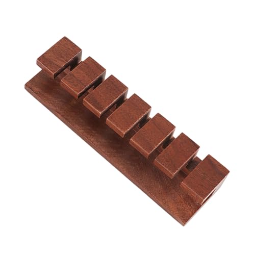 LRXIYODE Natürlicher Holz Kabelhalter Desktop Clip mit Fester Haftung Kabel Organizer für Büro und Zuhause Selbstklebender Kabelclip zur Sicheren Kabelführung und Kabelmanagement von LRXIYODE