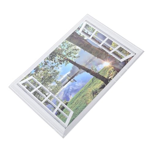 LRXIYODE PVC Landschaft Wandsticker Fake Fensterfolie Selbstklebend Abziehbar für Wohnzimmer Schlafzimmer Flur Dekoration LRXIYODE PVC Landschaft Wandsticker Fake Fensterfolie Selbstklebend Abziehbar für Wohnzimmer Schlafzimmer Flur Dekoration von LRXIYODE