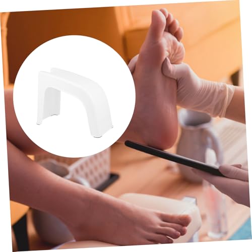 LRXIYODE Pediküre Fußhocker Beige Fußstütze für Pediküre und Dusche rutschfest Komfortabel für Schwangere Senioren und Behinderte Ergonomisch Langlebig Fußtritt für Entspannte Fußpflege von LRXIYODE