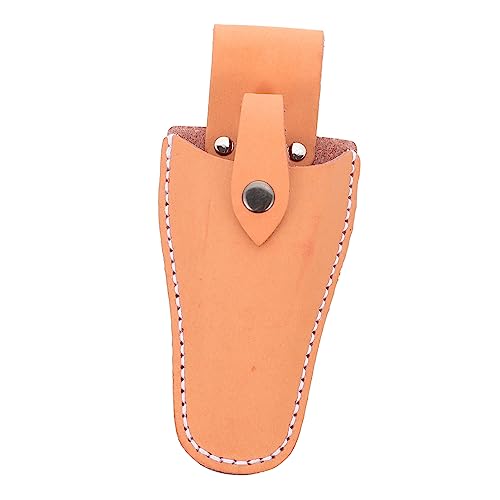 LRXIYODE Prunerschere Ledertasche aus Echtem Rindsleder Praktische Gartenscherenhülle mit Gürtelclip Leichtes Stilvolles Werkzeugetui für Gartenarbeit und Friseure Handliche LRXIYODE Prunerschere Ledertasche aus Echtem Rindsleder Praktische Gartenscherenhülle mit Gürtelclip Leichtes Stilvolles Werkzeugetui für Gartenarbeit und Friseure Handliche von LRXIYODE
