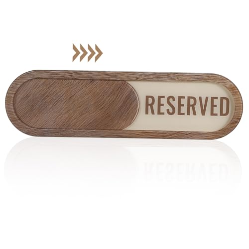 LRXIYODE Reserved Door Sign Slider mit Klebeetikett Privater Raumindikator Einfache Anbringung Klare Anzeige für Besetzt Frei Vielseitig für Büro Konferenzräume Hotels Nachhaltiger LRXIYODE Reserved Door Sign Slider mit Klebeetikett Privater Raumindikator Einfache Anbringung Klare Anzeige für Besetzt Frei Vielseitig für Büro Konferenzräume Hotels Nachhaltiger von LRXIYODE