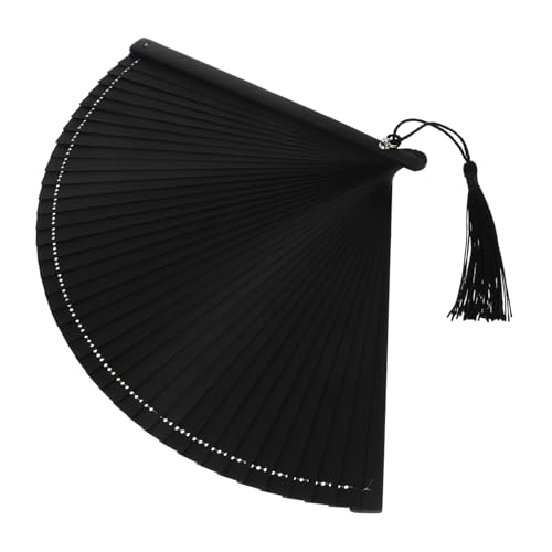 LRXIYODE Retro Faltbarer Handfächer aus mit Quaste und Tasche Antik Design für Tanzaufführungen Stilvolles Wohnaccessoire LRXIYODE Retro Faltbarer Handfächer aus mit Quaste und Tasche Antik Design für Tanzaufführungen Stilvolles Wohnaccessoire von LRXIYODE