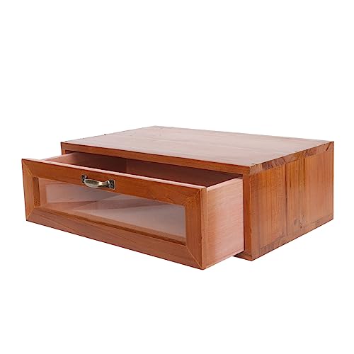 LRXIYODE Retro Monitorständer Holz mit Schublade Desktop Aufbewahrungsbox Organizer Vintage Bildschirmerhöhung Makeup Storage Box Schreibtisch Organizer für Büro und Zuhause Kompakte LRXIYODE Retro Monitorständer Holz mit Schublade Desktop Aufbewahrungsbox Organizer Vintage Bildschirmerhöhung Makeup Storage Box Schreibtisch Organizer für Büro und Zuhause Kompakte von LRXIYODE