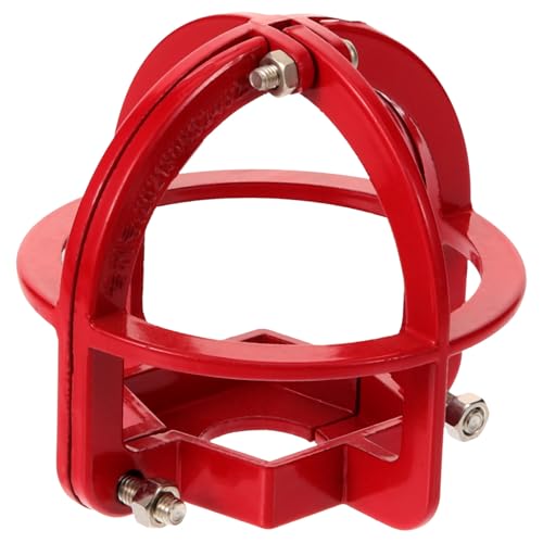 LRXIYODE Sprinkler Kopf Schutzkäfig aus Metall Langlebige Sprinklerkopf Abdeckung mit Sichtbarem Warndesign Umfassender Schutz für Decken-sprinklerköpfe Geeignet für Keller Garage Hotels von LRXIYODE