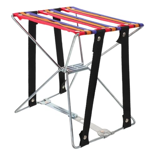 LRXIYODE Tragbarer Klappbarer Hocker für Pediküre Maniküre Spa Leichter Kompakter Faltbarer Stuhl für Zuhause Salon Outdoor Camping Platzsparend Stabil und Einfach zu Transportieren von LRXIYODE