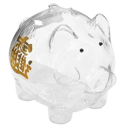 LRXIYODE Transparente Spardose aus Glas für Großes Fassungsvermögen Handgefertigtes Piggy Bank Sparschwein für Jungen und Mädchen Spargewohnheiten Dekoratives Geschenk LRXIYODE Transparente Spardose aus Glas für Großes Fassungsvermögen Handgefertigtes Piggy Bank Sparschwein für Jungen und Mädchen Spargewohnheiten Dekoratives Geschenk von LRXIYODE