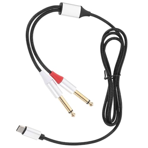 LRXIYODE Type C zu Audioadapter Kabel Audio Konvertierungskabel für Smartphones Tablets Laptops und Zuverlässige Audioverbindung mit Plug And Play Funktion von LRXIYODE