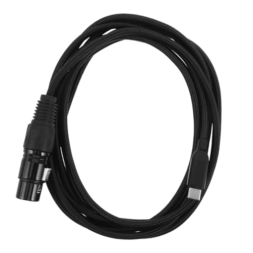 LRXIYODE Type C zu Xlr Kabel für Mikrofone Audio Verbindungskabel für Computer und Laptops Zuverlässige Übertragung mit Robuster Bauweise und Pluggable Design von LRXIYODE