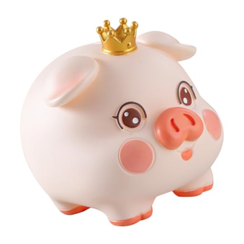 LRXIYODE Unzerstörbare Kleine Piggy Bank aus Strapazierfähigem Vinyl Bruchsichere Sparbüchse mit Großem Fassungsvermögen Niedliches Cartoon Schwein für Jungen und Mädchen als Sparbox und LRXIYODE Unzerstörbare Kleine Piggy Bank aus Strapazierfähigem Vinyl Bruchsichere Sparbüchse mit Großem Fassungsvermögen Niedliches Cartoon Schwein für Jungen und Mädchen als Sparbox und von LRXIYODE