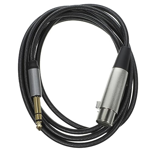 LRXIYODE Xlr Audio Kabel Mikrofon Adapterkabel für Hohe Audioübertragung Kompatibel mit Mikrofonen Mischpulten und Lautsprechern Einfach zu Bedienen Klarer von LRXIYODE