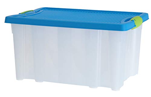 LS-Design XL Stapelbox 40x28,5x20cm recycelt Allzweckkiste Deckel stapelbar LS-Design XL Stapelbox 40x28,5x20cm recycelt Allzweckkiste Deckel stapelbar von LS-LebenStil