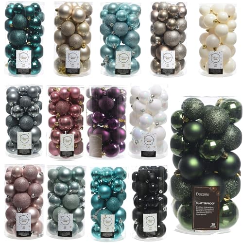 LS-LebenStil 30 Weihnachtskugel Pinien Grün 4cm 5cm 6cm Christbaumkugeln Baumkugel Deko-Kugel Kunststoff bruchsicher bruchfest Weihnachtsdeko LS-LebenStil 30 Weihnachtskugel Pinien Grün 4cm 5cm 6cm Christbaumkugeln Baumkugel Deko-Kugel Kunststoff bruchsicher bruchfest Weihnachtsdeko von LS-LebenStil