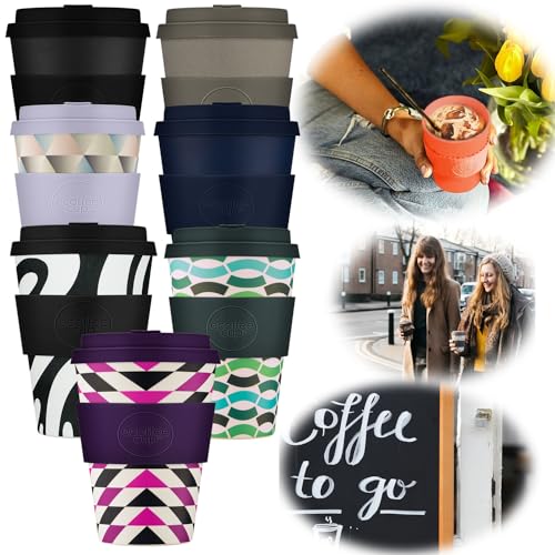 LS-LebenStil Ecoffee Cup Pink Polka Lila Pink 400ml PLA Premium Coffee to Go Becher Wiederverwendbar LS-LebenStil Ecoffee Cup Pink Polka Lila Pink 400ml PLA Premium Coffee to Go Becher Wiederverwendbar von LS-LebenStil