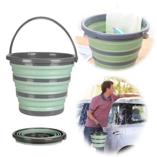 LS-LebenStil Flexibler Putzeimer 10L 35x24cm faltbar mit Griff Falteimer Wassereimer Camping TRT Kunststoff ähnlich Silikon Eimer Angeleimer LS-LebenStil Flexibler Putzeimer 10L 35x24cm faltbar mit Griff Falteimer Wassereimer Camping TRT Kunststoff ähnlich Silikon Eimer Angeleimer von LS-LebenStil