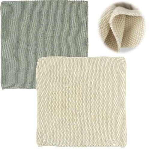 LS-LebenStil Vintage Spüllappen 25cm Latte Cream Mynte Gestrickt 100% Baumwolle Oeko-TEX 100 waschbar Putzlappen Reinigungstuch Geschirrtücher Spültuch Fusselfrei LS-LebenStil Vintage Spüllappen 25cm Latte Cream Mynte Gestrickt 100% Baumwolle Oeko-TEX 100 waschbar Putzlappen Reinigungstuch Geschirrtücher Spültuch Fusselfrei von LS-LebenStil