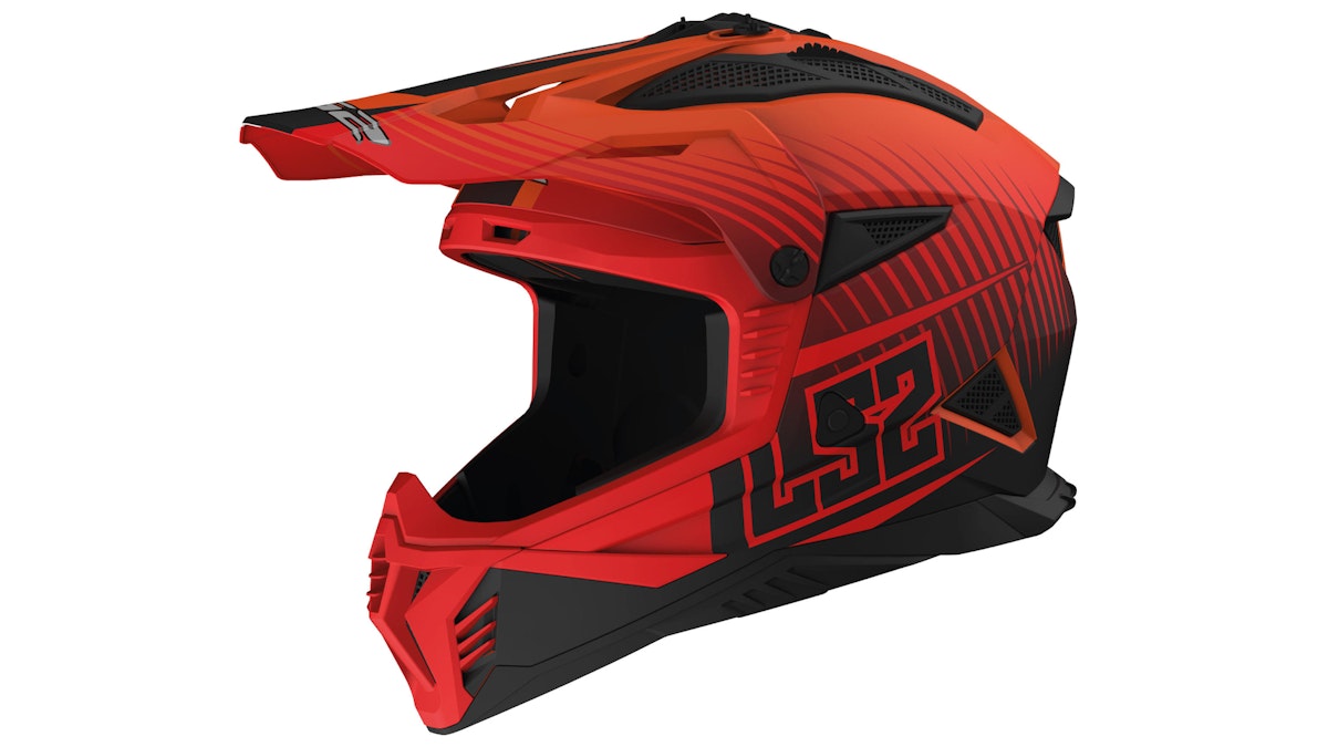 LS2 Crosshelm MX708 Force II M Schwarz matt Solid von LS2