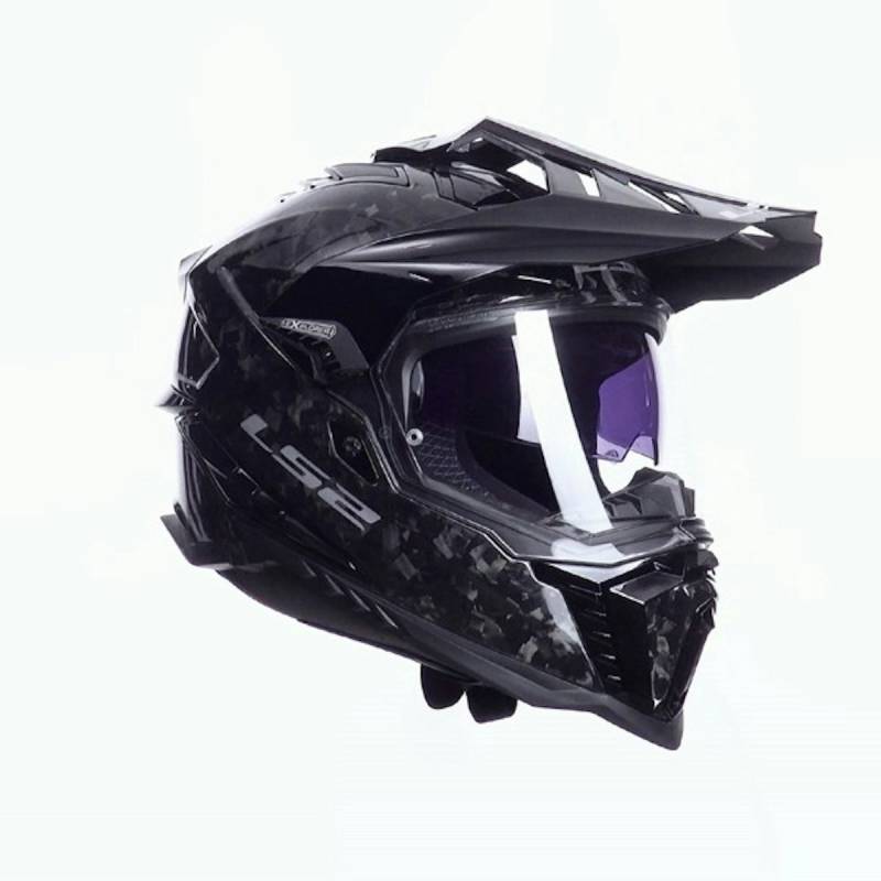 LS2 Endurohelm MX701 Explorer Carbon Forged Grau M LS2 Endurohelm MX701 Explorer Carbon Forged Grau M von LS2