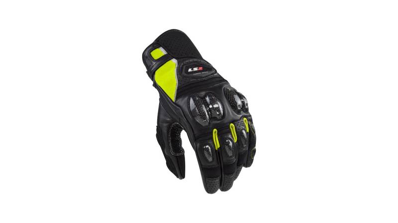 LS2 Handschuh Spark II Herren - Schwarz/Gelb [Größe L] von LS2