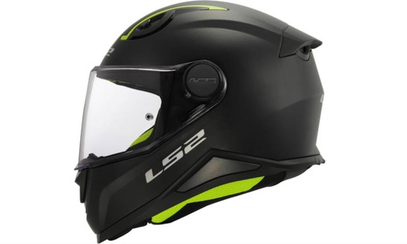 LS2 Helm OF812 Kid M Schwarz matt Solid von LS2