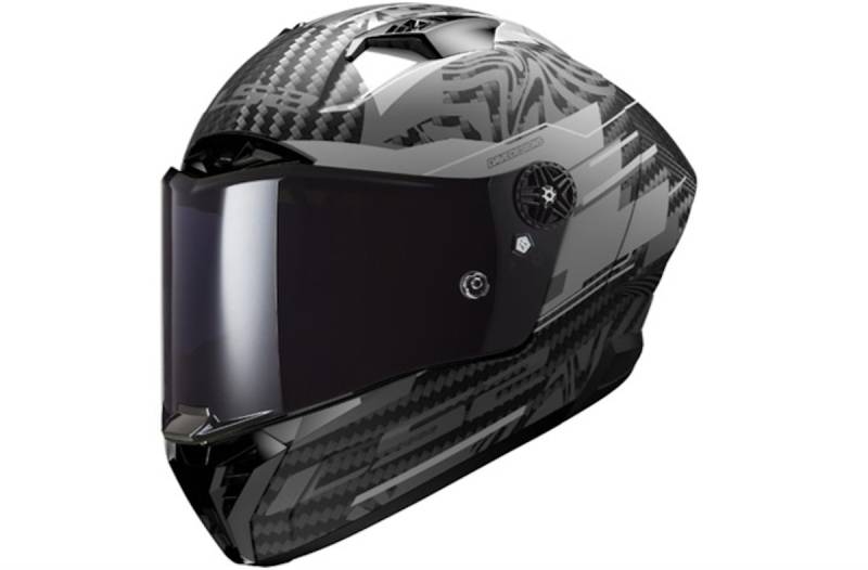 LS2 Integralhelm FF805 Thunder Carbon GP Aero M Schwarz / Grau matt Polar LS2 Integralhelm FF805 Thunder Carbon GP Aero M Schwarz / Grau matt Polar von LS2