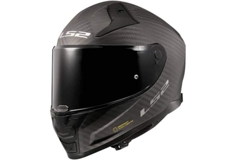 LS2 Integralhelm FF811 Vector II Carbon 3XL Schwarz matt Solid von LS2