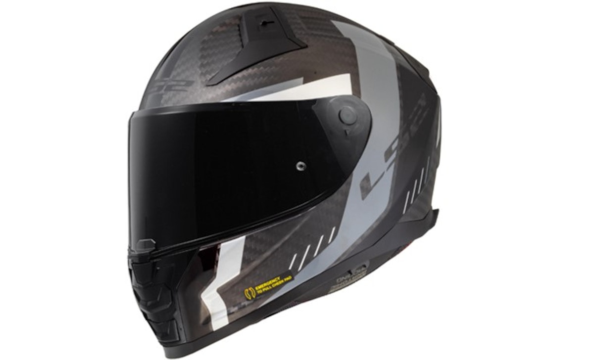LS2 Integralhelm FF811 Vector II Carbon M Schwarz / Grau matt Grid LS2 Integralhelm FF811 Vector II Carbon M Schwarz / Grau matt Grid von LS2