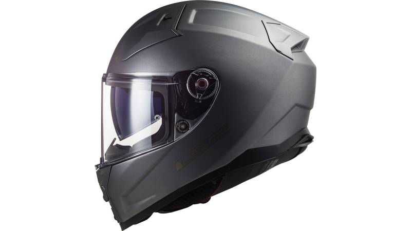 LS2 Integralhelm FF811 Vector II Solid XS Grau matt von LS2