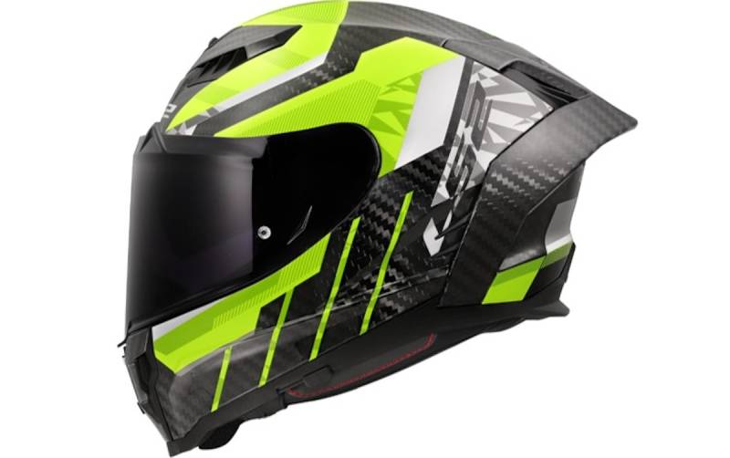 LS2 Integralhelm MX807 Dragon XL Gelb / Grau Trax von LS2