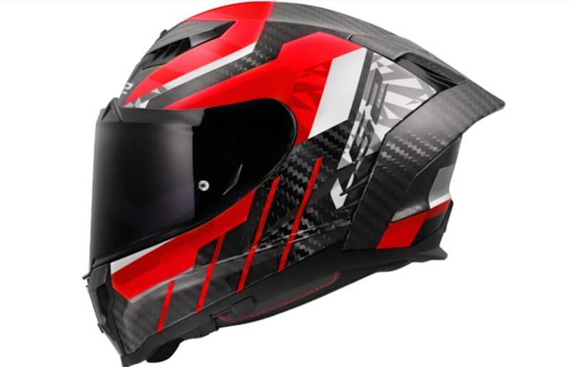 LS2 Integralhelm FF807 Dragon XXL Rot / Grau Trax LS2 Integralhelm FF807 Dragon XXL Rot / Grau Trax von LS2